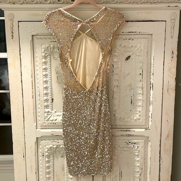 Stunningly gorgeous sparkly cocktail dress by Parker! - Picture 2 of 7